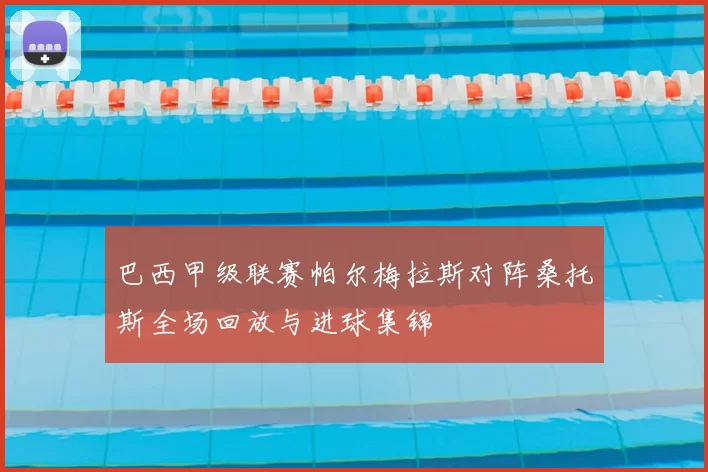 巴西甲级联赛帕尔梅拉斯对阵桑托斯全场回放与进球集锦